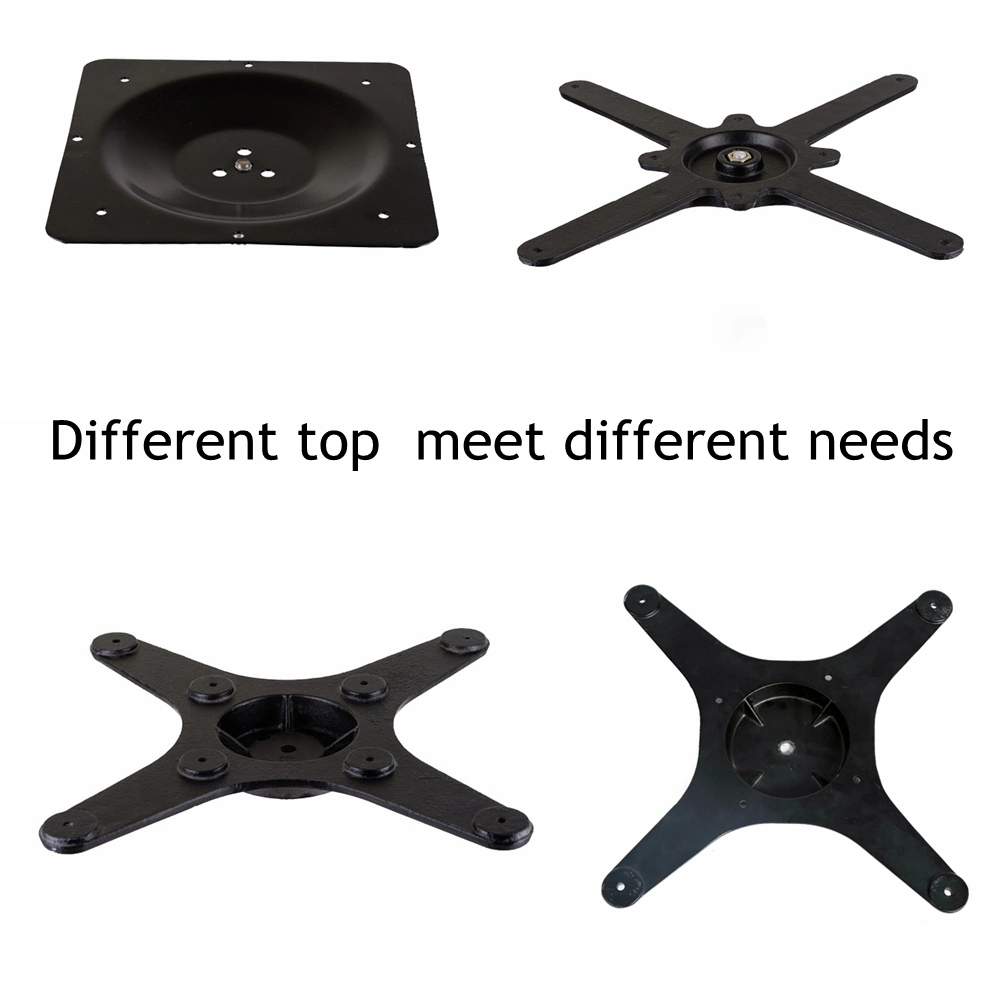 Customized Industrial Cast Iron Table Base Stainless Steel Dining Table Base