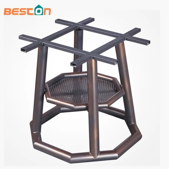 Furniture Steel Metal Tulip Crank Cast Iron Leg Coffee Height Table Base