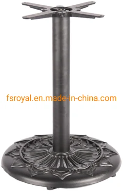 Customized Industrial Cast Iron Table Base Stainless Steel Dining Table Base