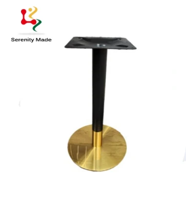 Customized Table Height Restaurant Modern Round Table Bases